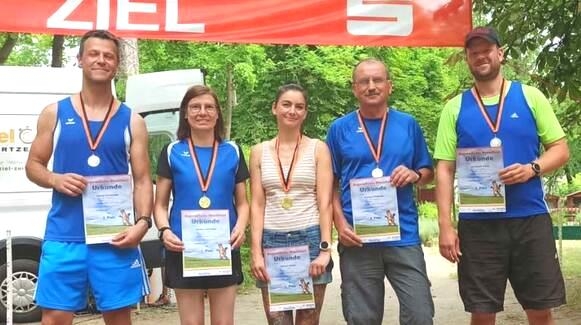 Erfolgreiche Sportler im Laufcup der Sparkasse Uckermark 2022
