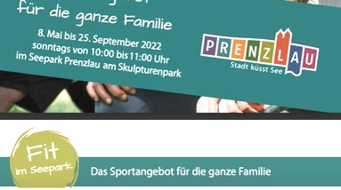 Fit im Seepark! Wir sind wieder mit dabei!